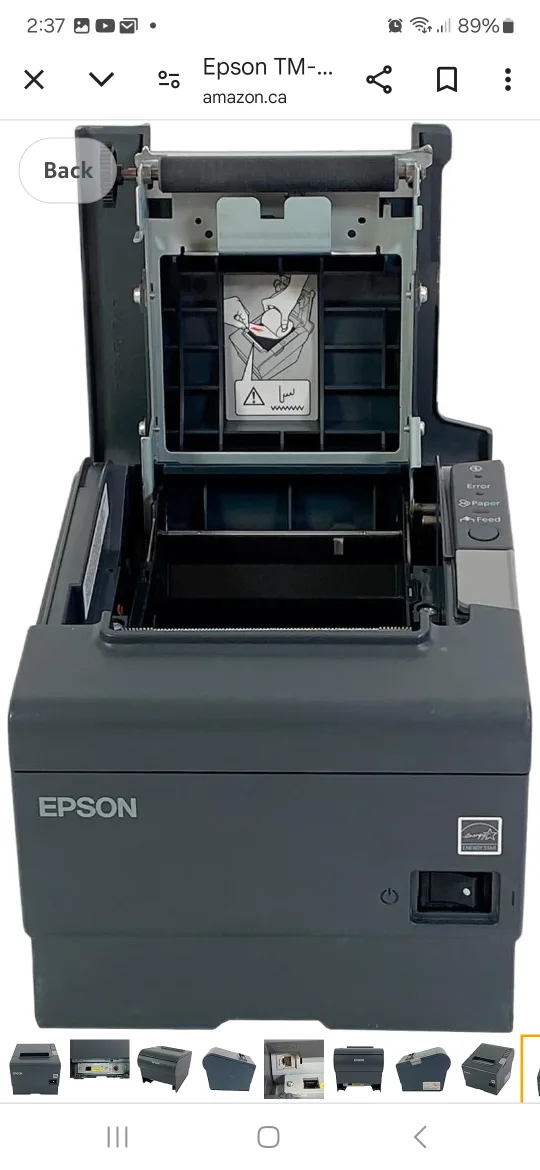 Epson TM-T88V Receipt Printer image indicator(5)