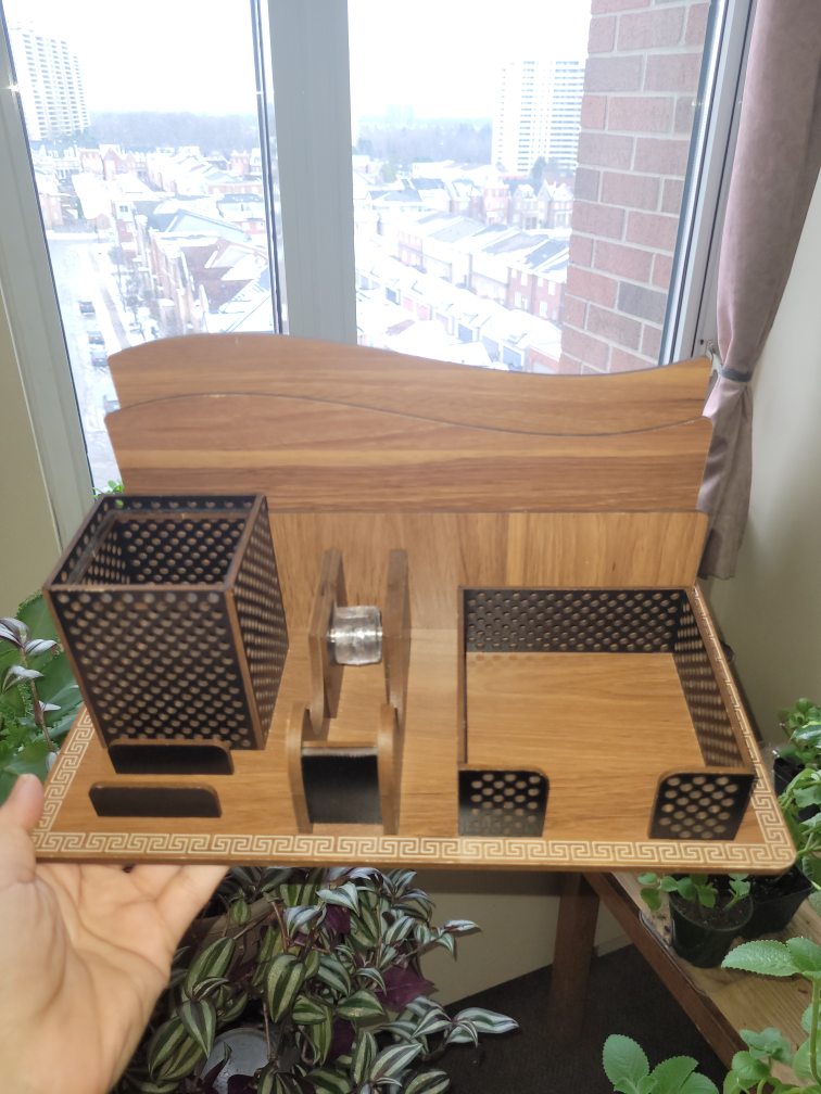 Wooden Desk Organizer - photo 2