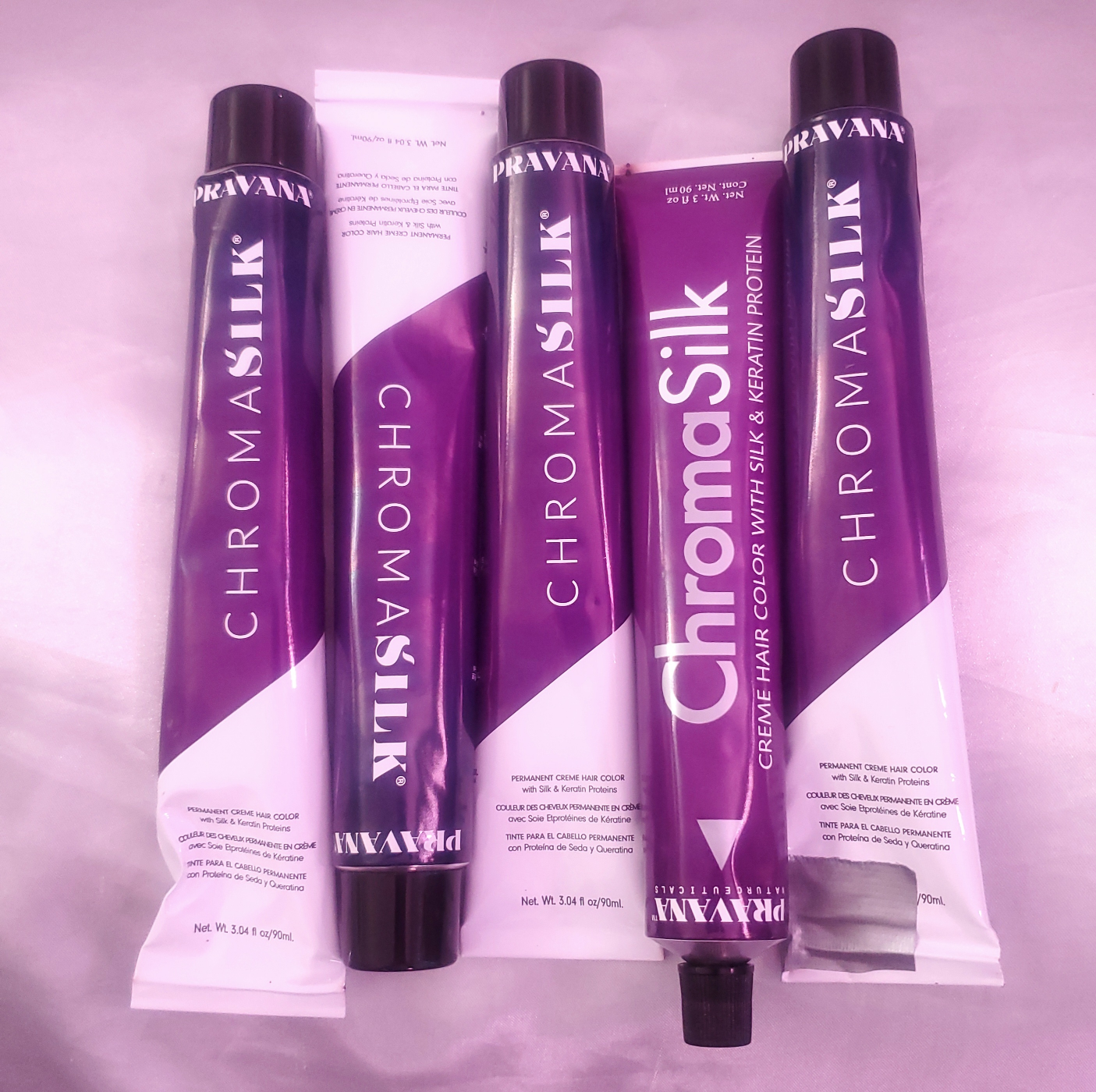 Pravana ChromaSilk Mahogany Beige Blonde Bundle