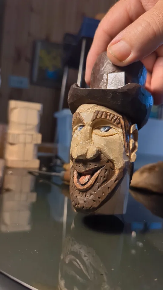 Hand-Carved Wooden Figurines