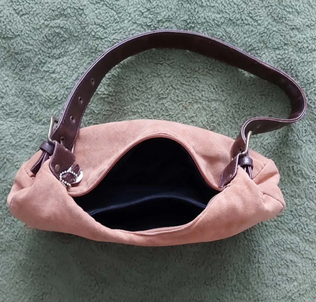 Connections Suede Shoulder Bag image indicator(2)