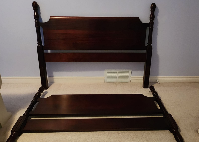 Gibbard Solid Mahogany Double Bed