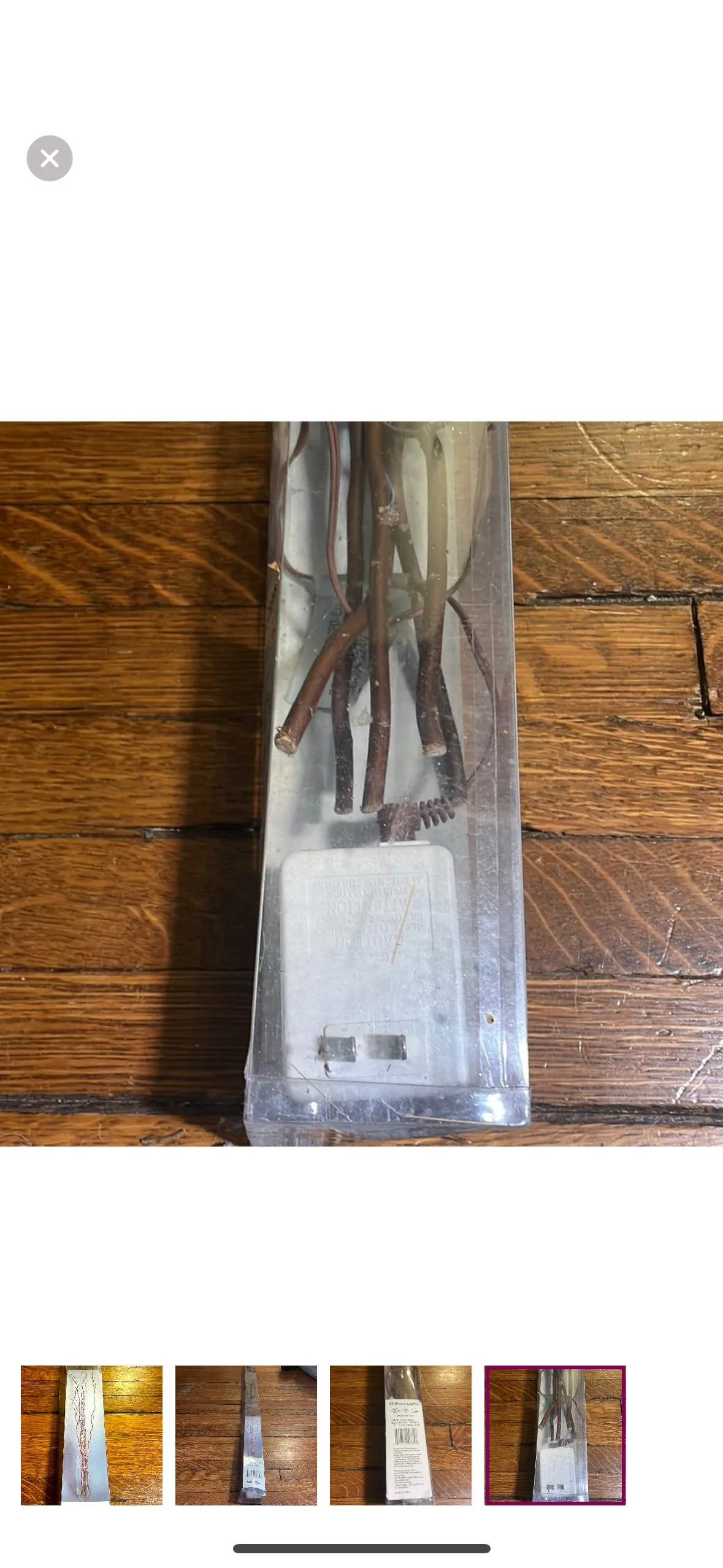 5 Branches Set of 50 Micro Lights 47” image indicator(4)