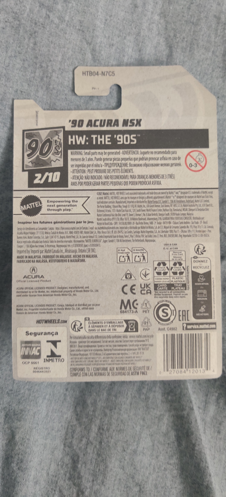 Hot Wheels '90 Acura NSX - HW: The '90s - photo 2
