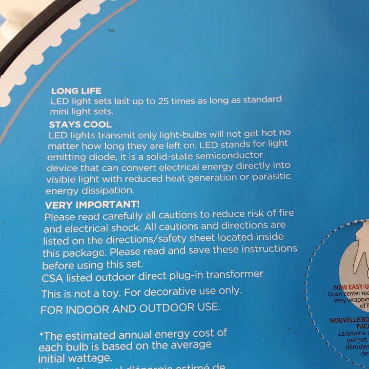 Holiday Time 300 LED Icicle Lights image indicator(10)