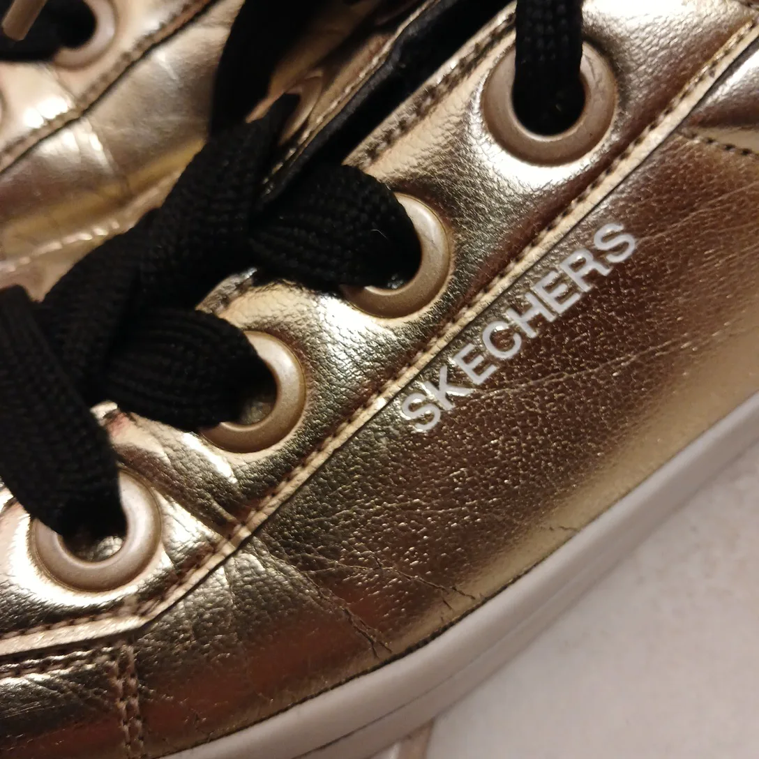 Gold Skechers Sneakers shoes image indicator(5)