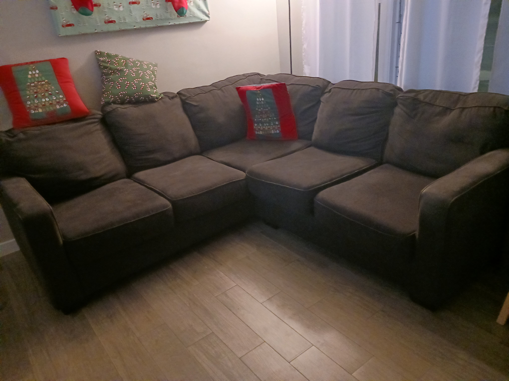 Charcoal color Sectional Sofa - photo 4