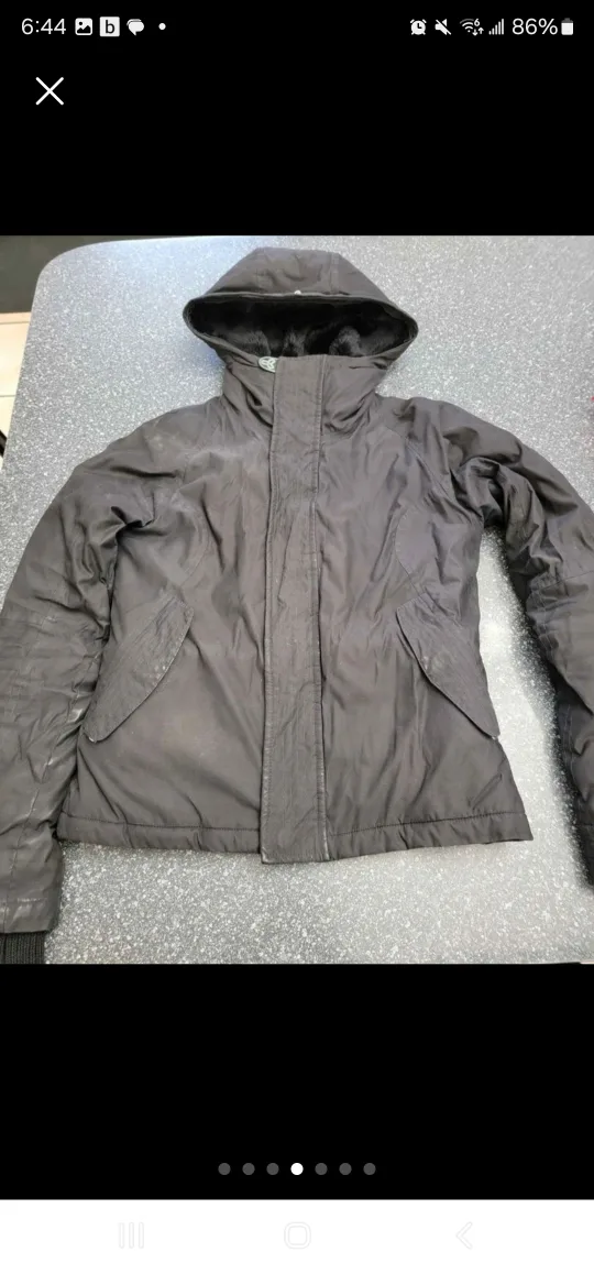 TNA Black Winter Jacket - Size Small image indicator(4)
