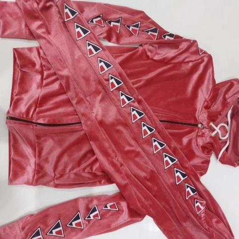 LOLBOO Velvet Tracksuit