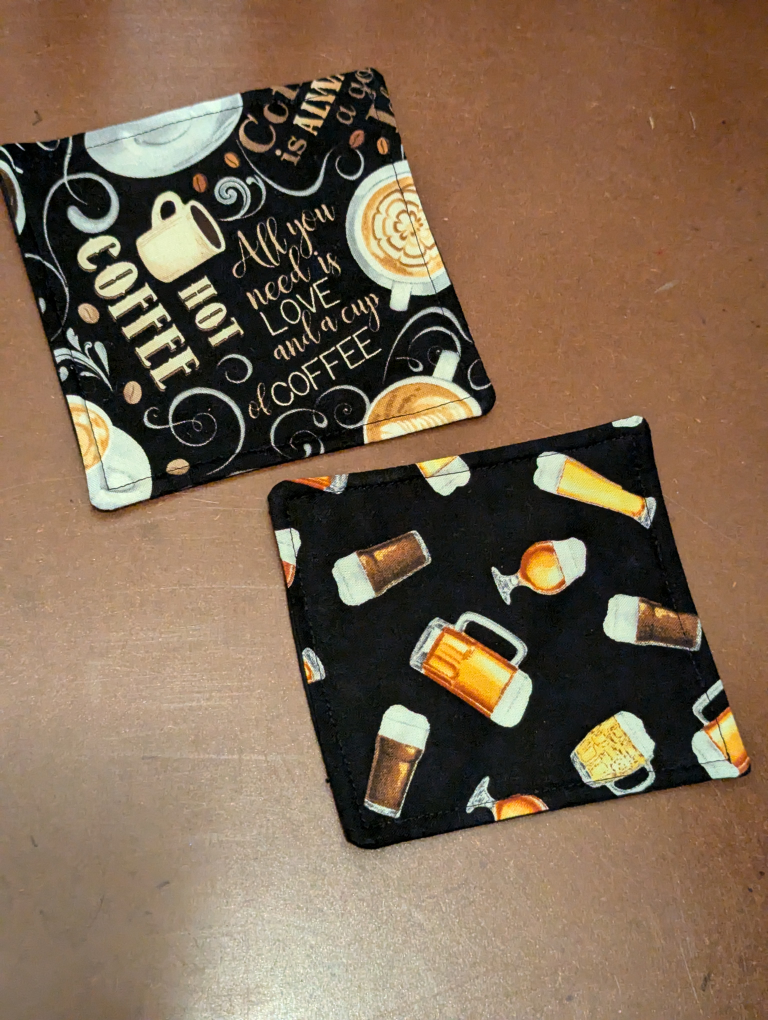 Set of 2 Drink Coasters