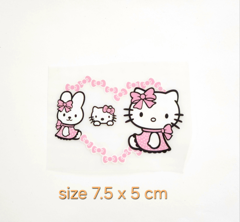Hello Kitty Iron On Patches