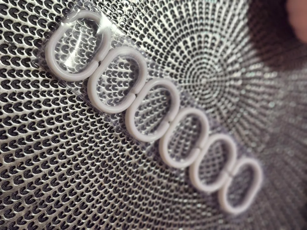Shower Curtain Rings #freecycle thumbnail