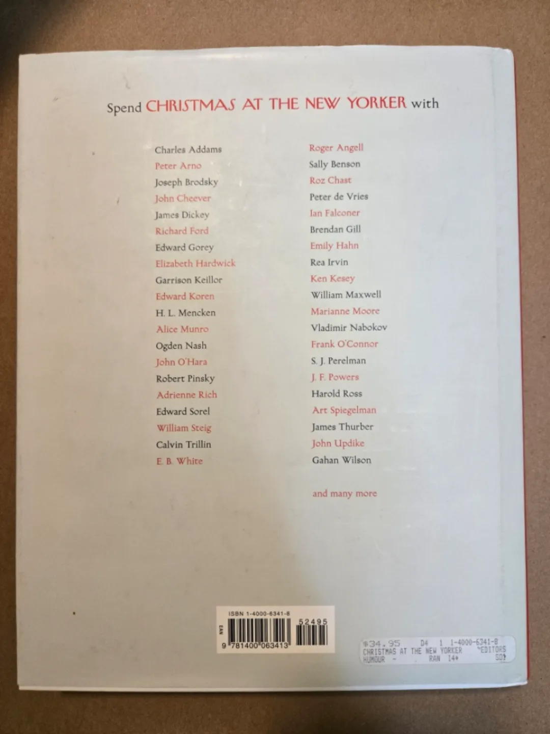 Christmas at The New Yorker Signature edition book image indicator(2)