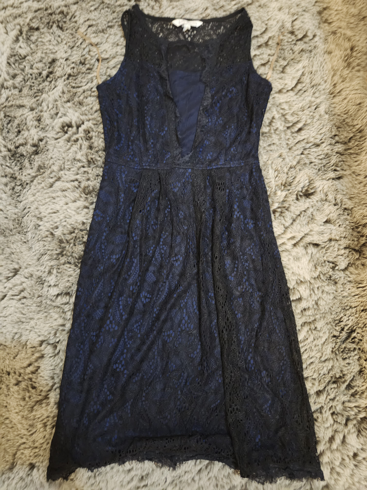 Blue Lace Dress- Latin Quarters