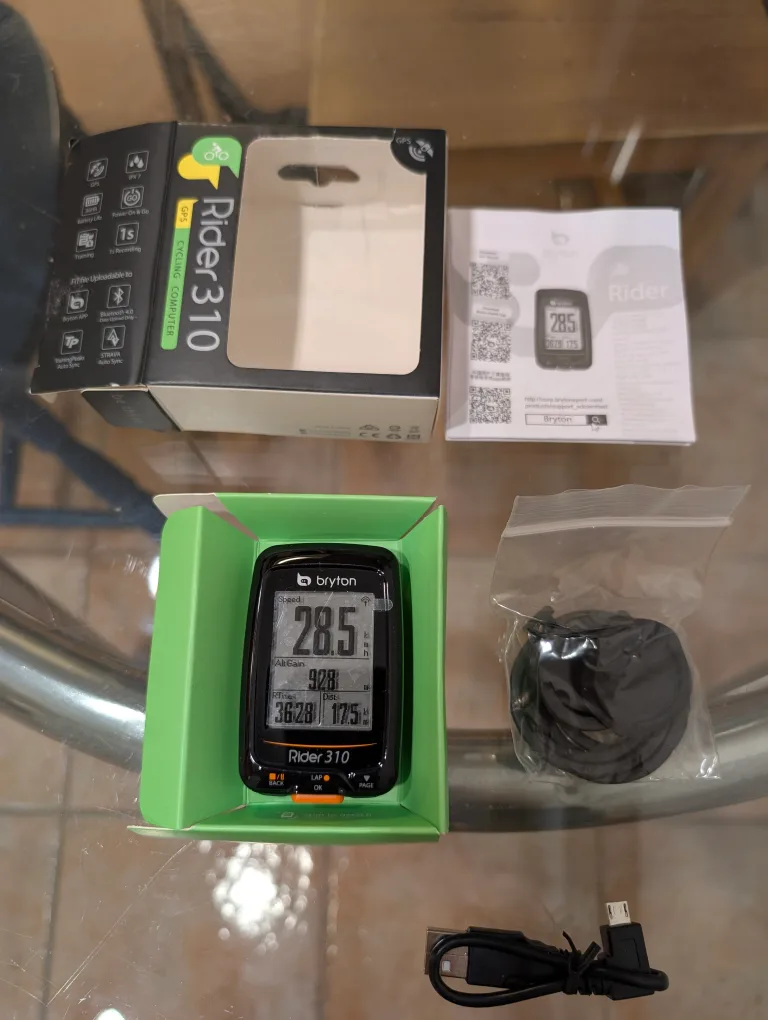 Bryton Rider 310 GPS Cycling Computer image indicator(2)