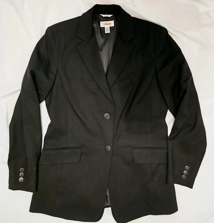 Talbots Women's Black Suit Size 10 image indicator(2)