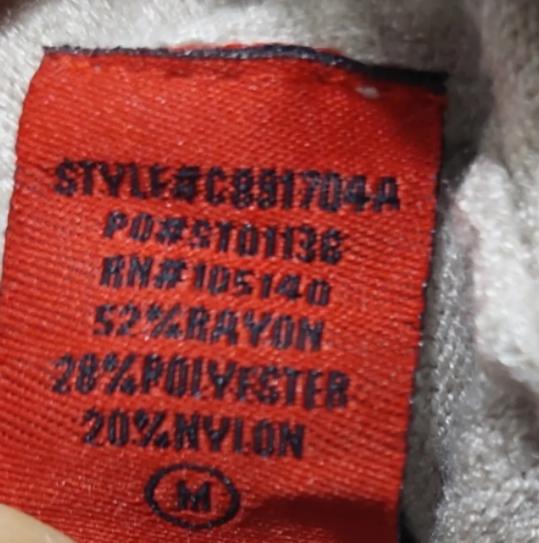 Women's Long Beige Cardigan Sweater Size M  #ThriftyPicks image indicator(4)