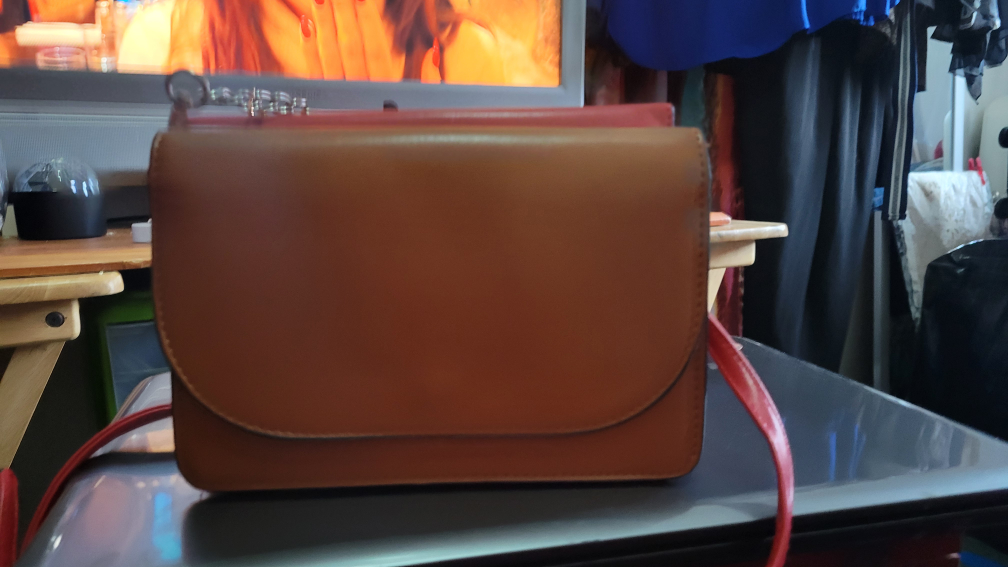 Red Chain Strap Purse - photo 2