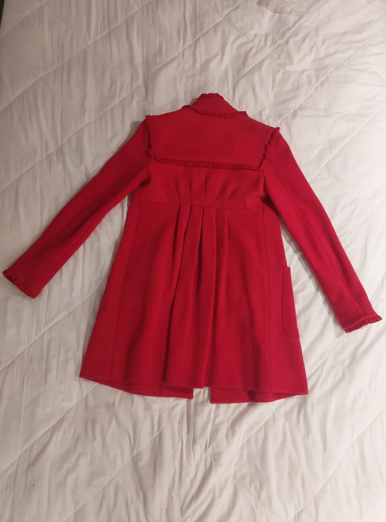 Diane von Furstenberg Red Coat image indicator(2)
