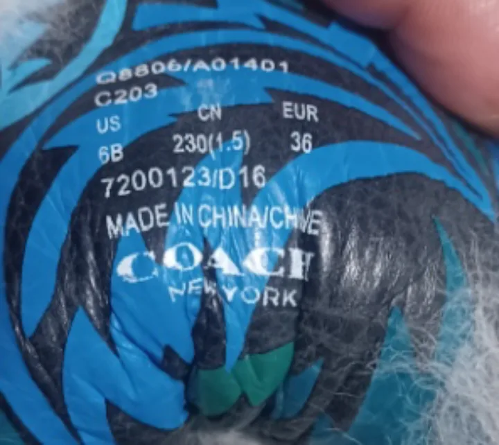 Coach Women's High Top Sneakers image indicator(2)