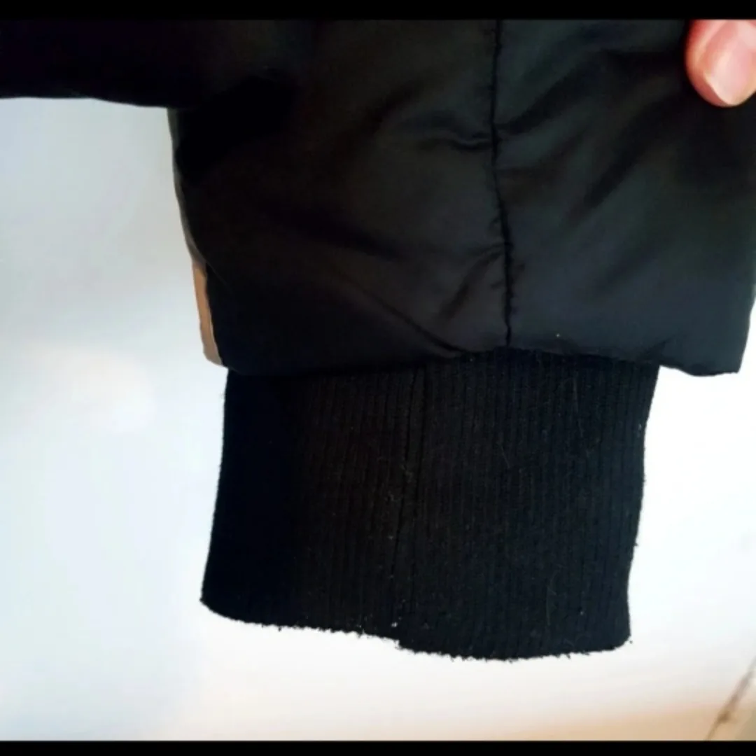 Black Down puffer WARM winter jacket $200 image indicator(3)