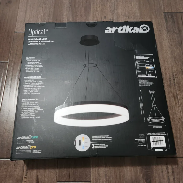 Artika Optical LED Pendant Light image indicator(2)