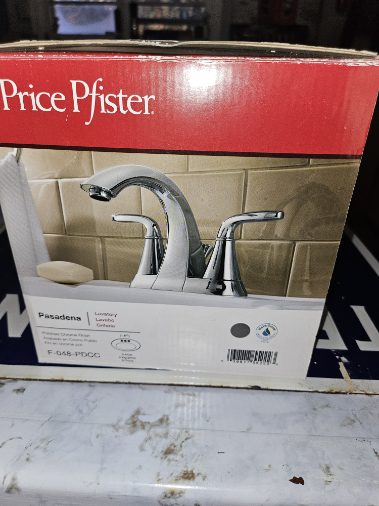 Price Pfister Pasadena 4" Centerset Lavatory Faucet