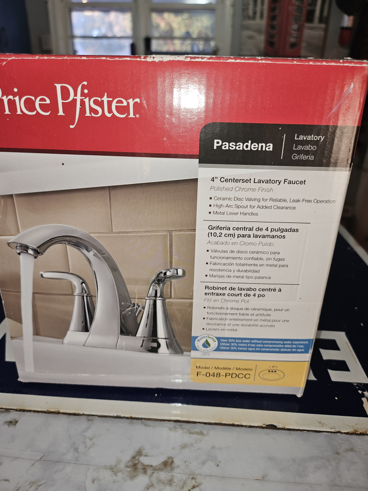 Price Pfister Pasadena 4" Centerset Lavatory Faucet - photo 2