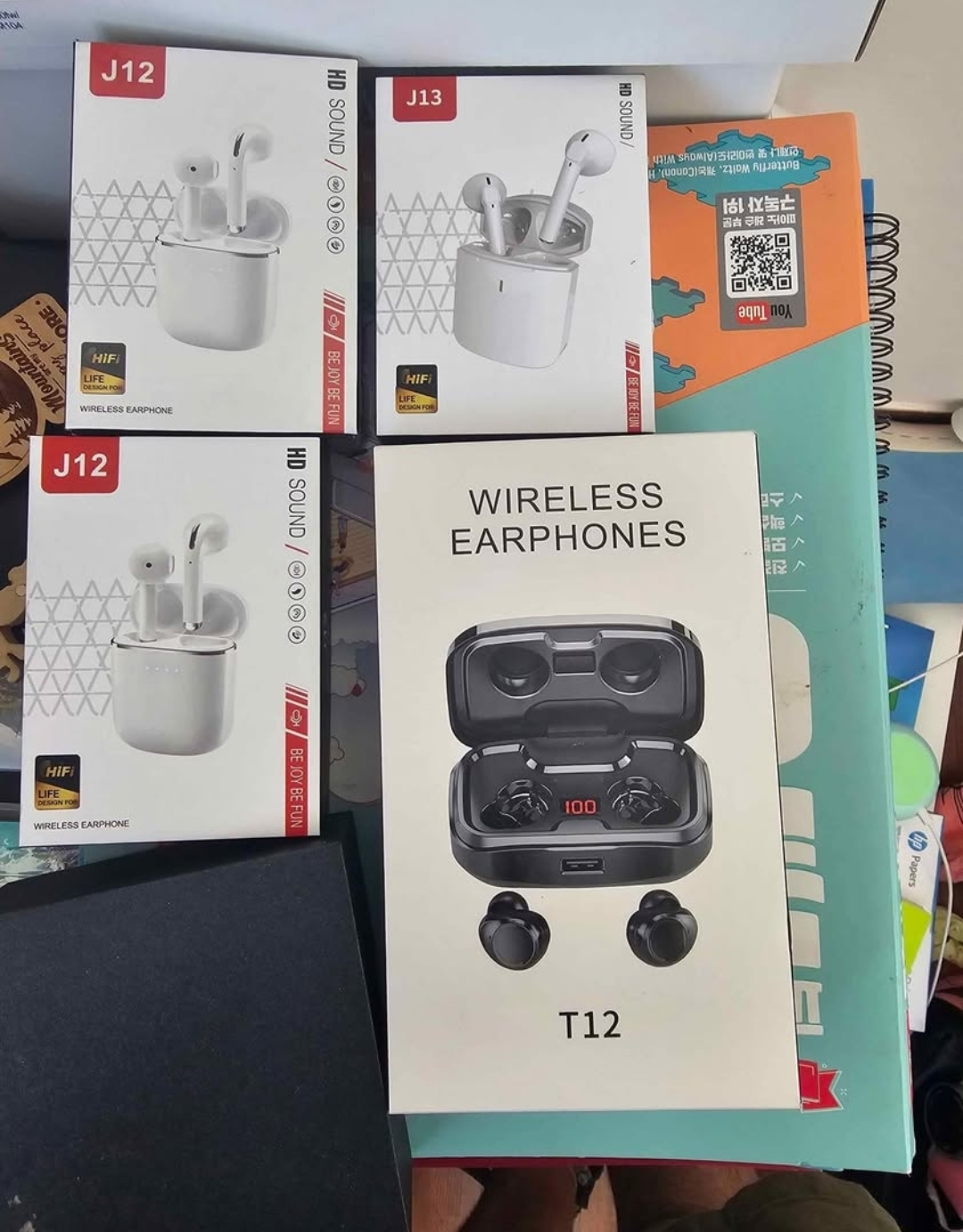 Wireless Earbuds and Smart Watches