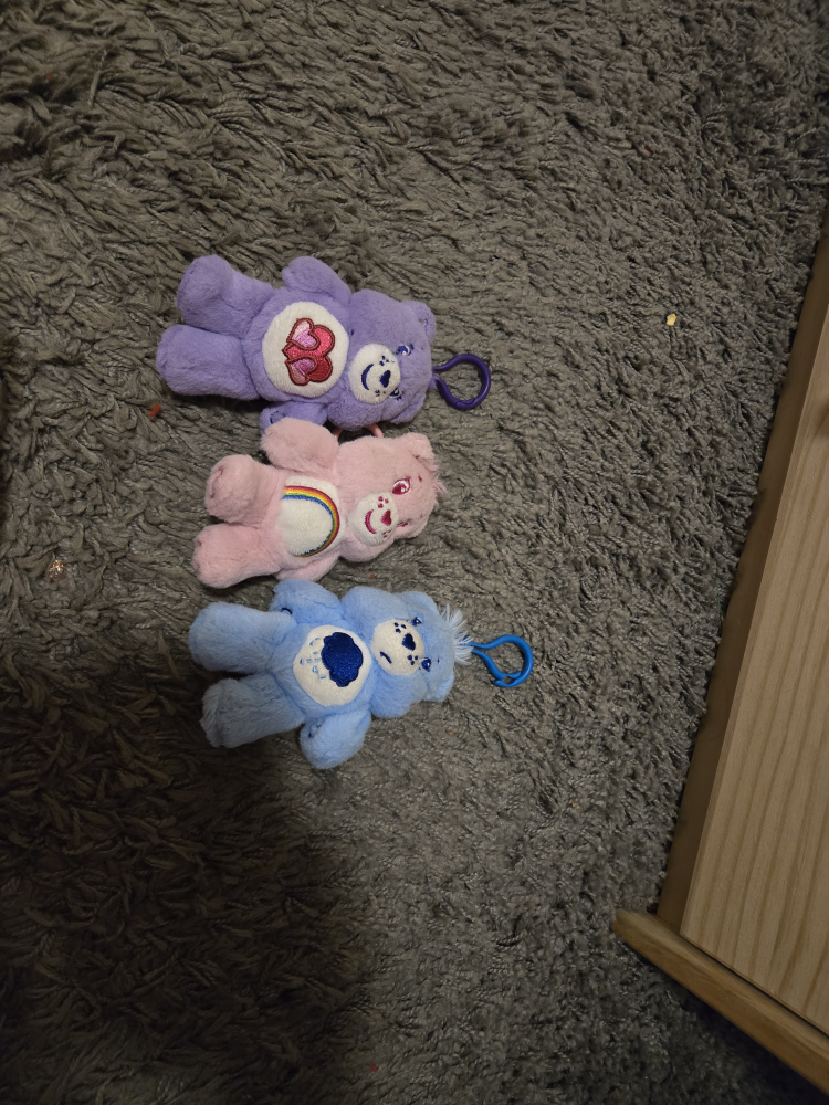 Care Bears Keychain Set