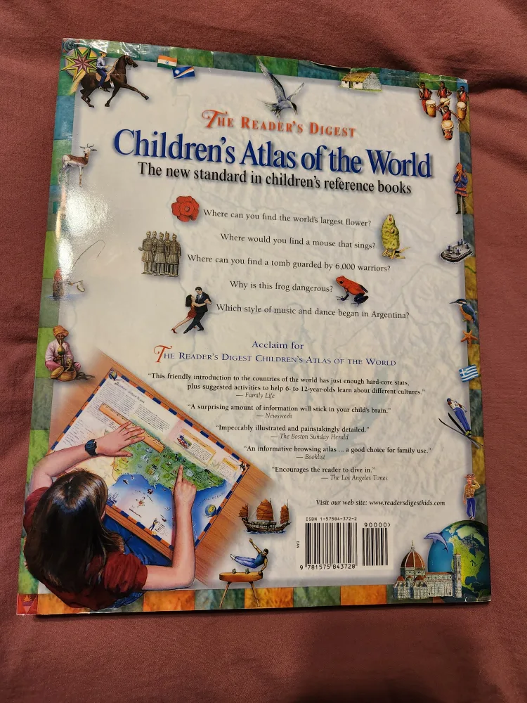 Children's Atlas of the World by The Reader's Digest image indicator(2)