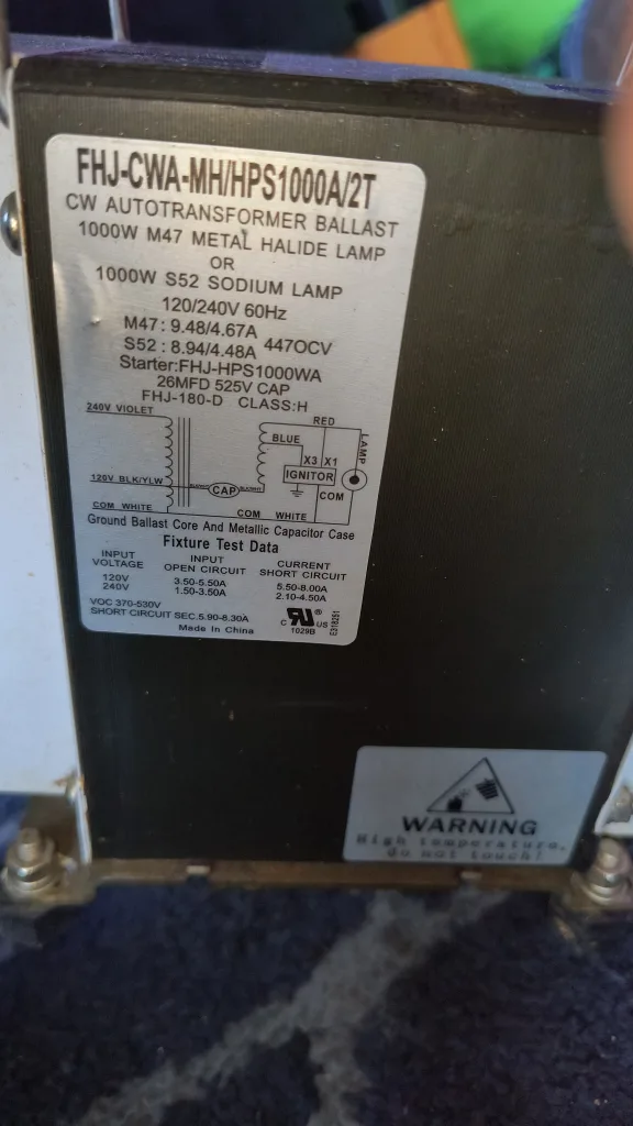 1000W 2-Way Light Energizer Ballast image indicator(2)