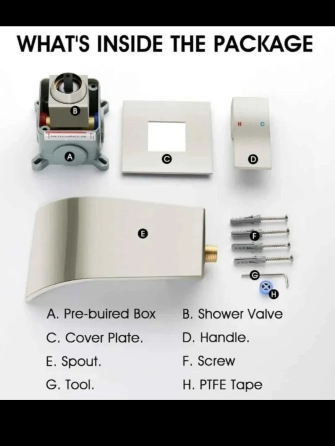 Wall-Mounted Waterfall Bathtub Faucet image indicator(7)