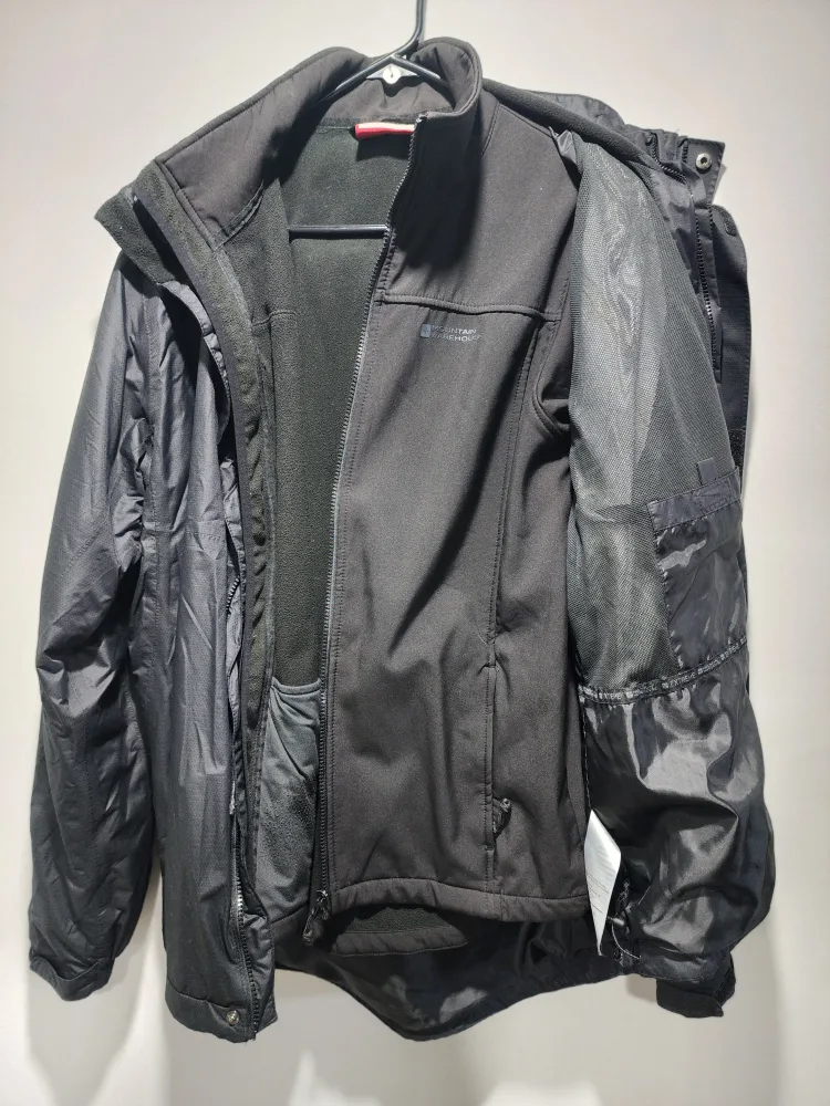 Men's Mountain Warehouse Black Winter Jacket - Medium image indicator(7)