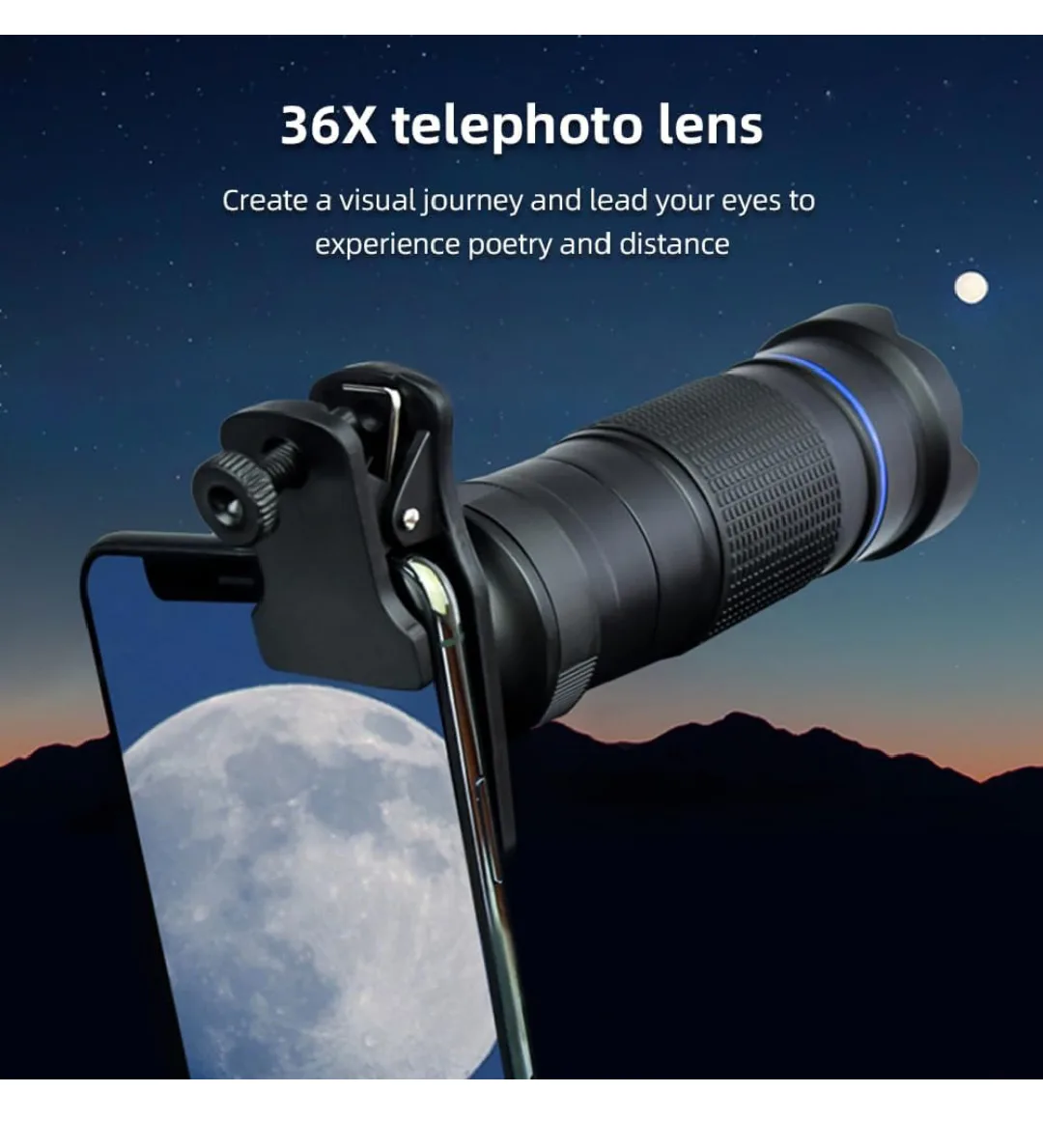 36x Telephoto Lens for Smartphone image indicator(5)