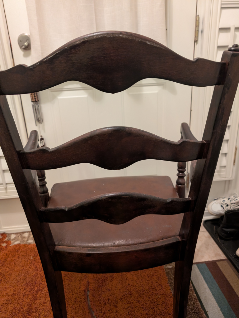 Wooden Armchair - photo 2