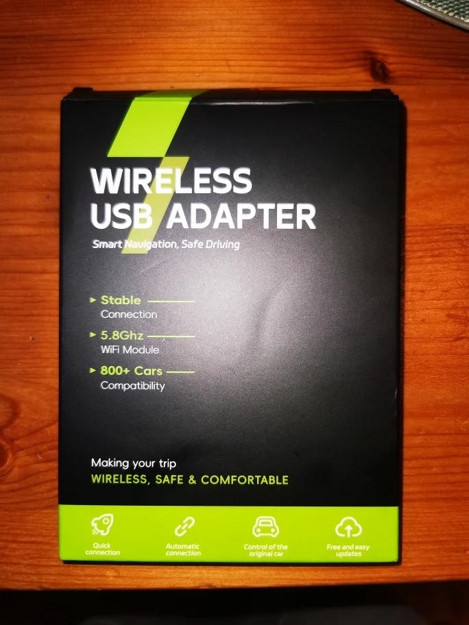 Wireless CarPlay and Android Auto Adapter