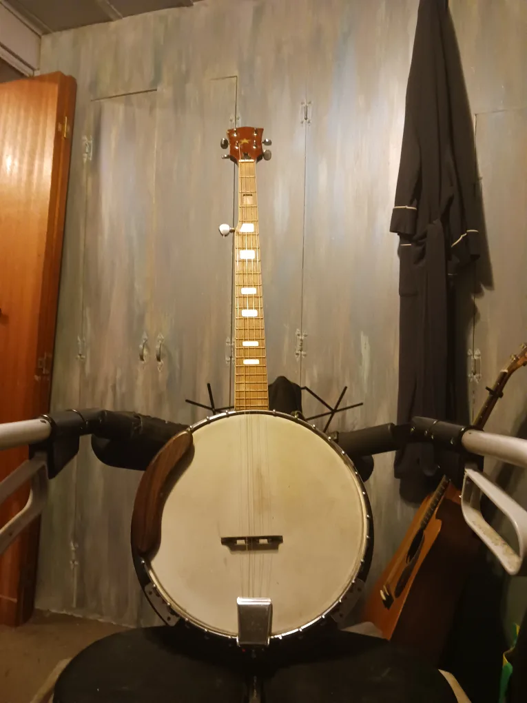Banjo  5 string  flying eagle gold star thumbnail