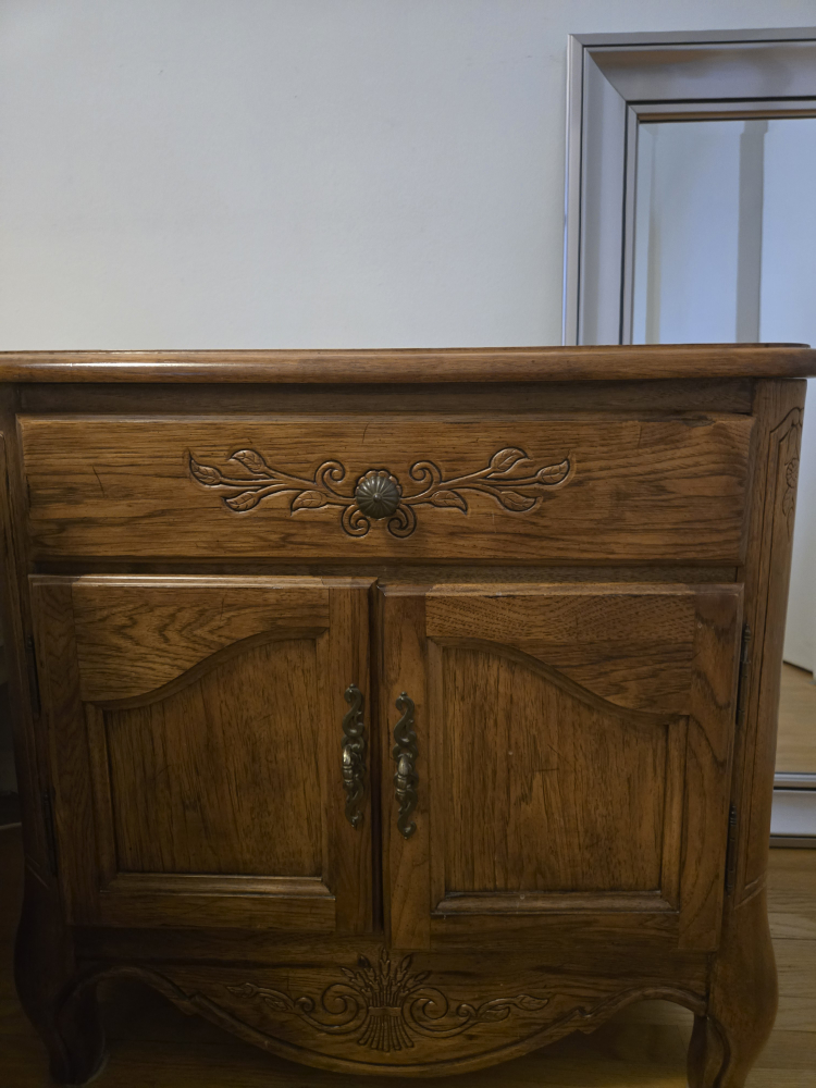 Wooden Nightstand - photo 4