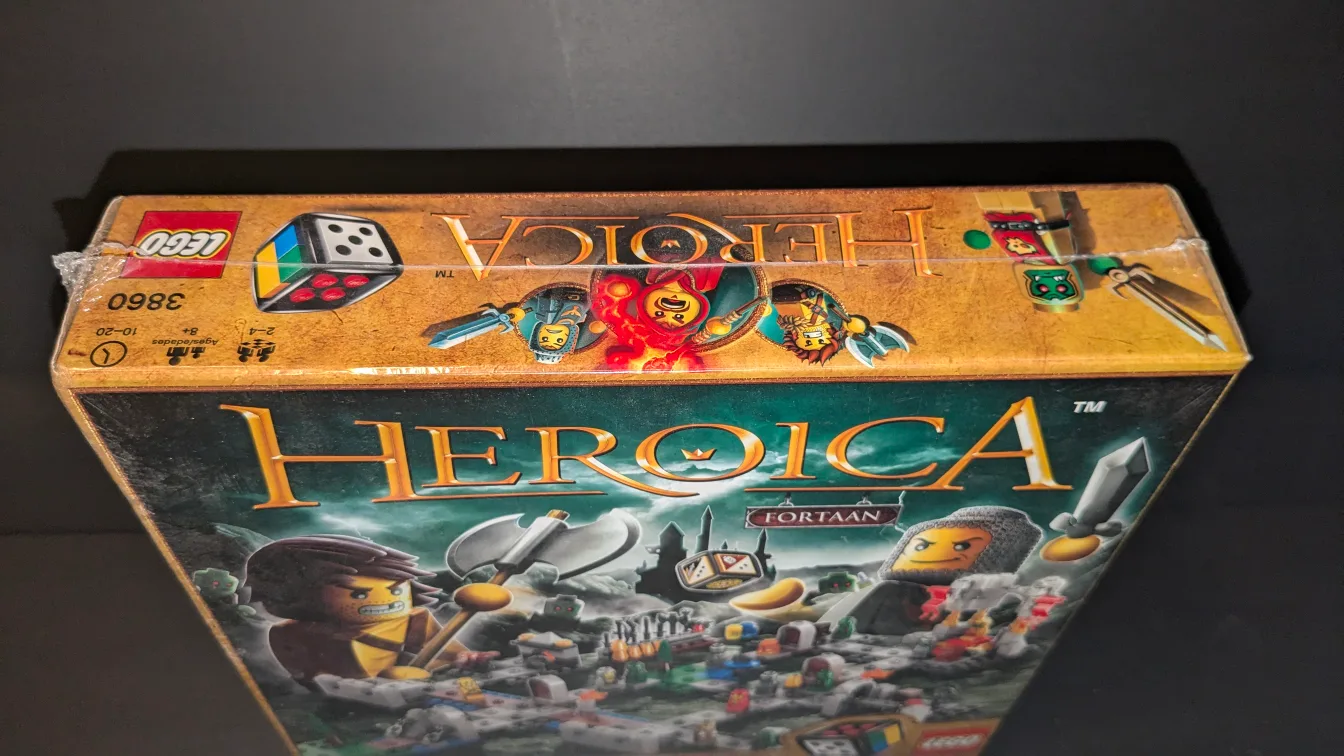LEGO 3860 Heroica: Fortaan Board Game - Collectible - NIB - NRFB image indicator(2)