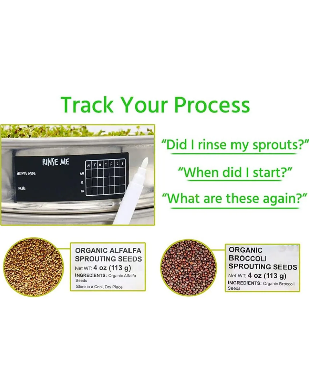 Soligt 4-Piece Stainless Steel Sprouting Tray image indicator(7)