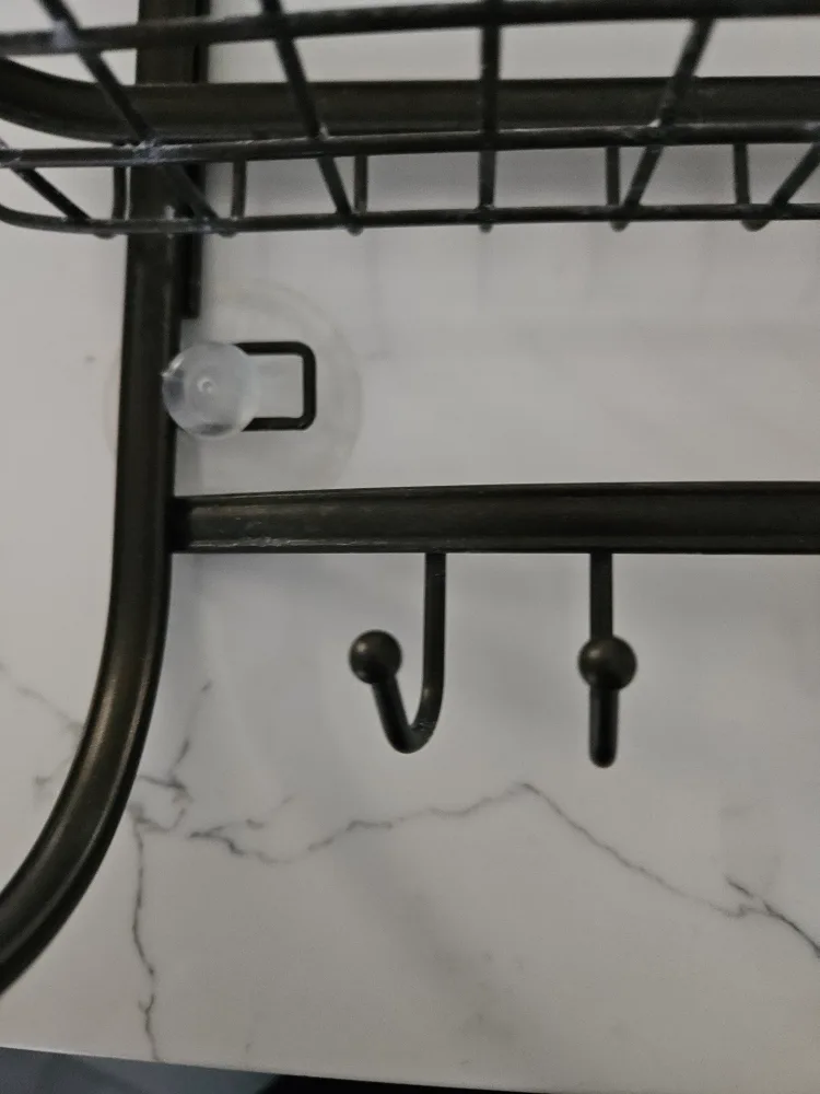 Two-Tier Shower Caddy with Hooks image indicator(3)
