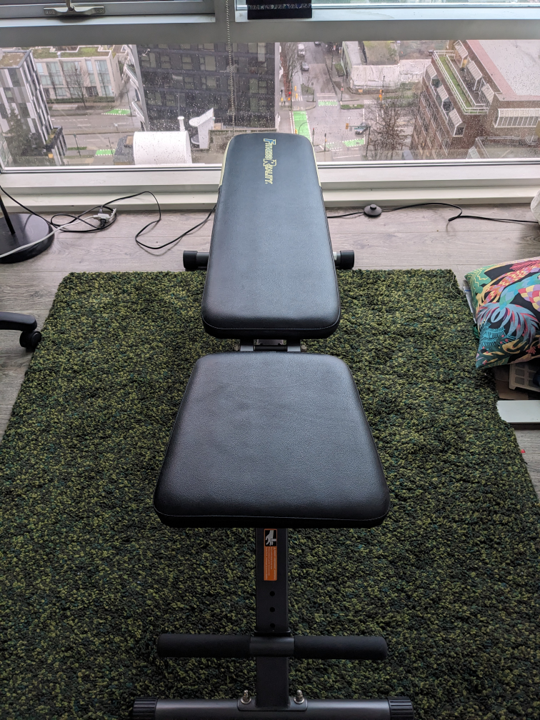 Fitness Reality Adjustable Weight Bench - photo 2