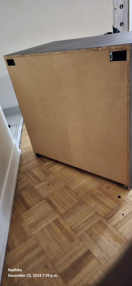 IKEA MALM 3-Drawer Chest - Black - photo 2