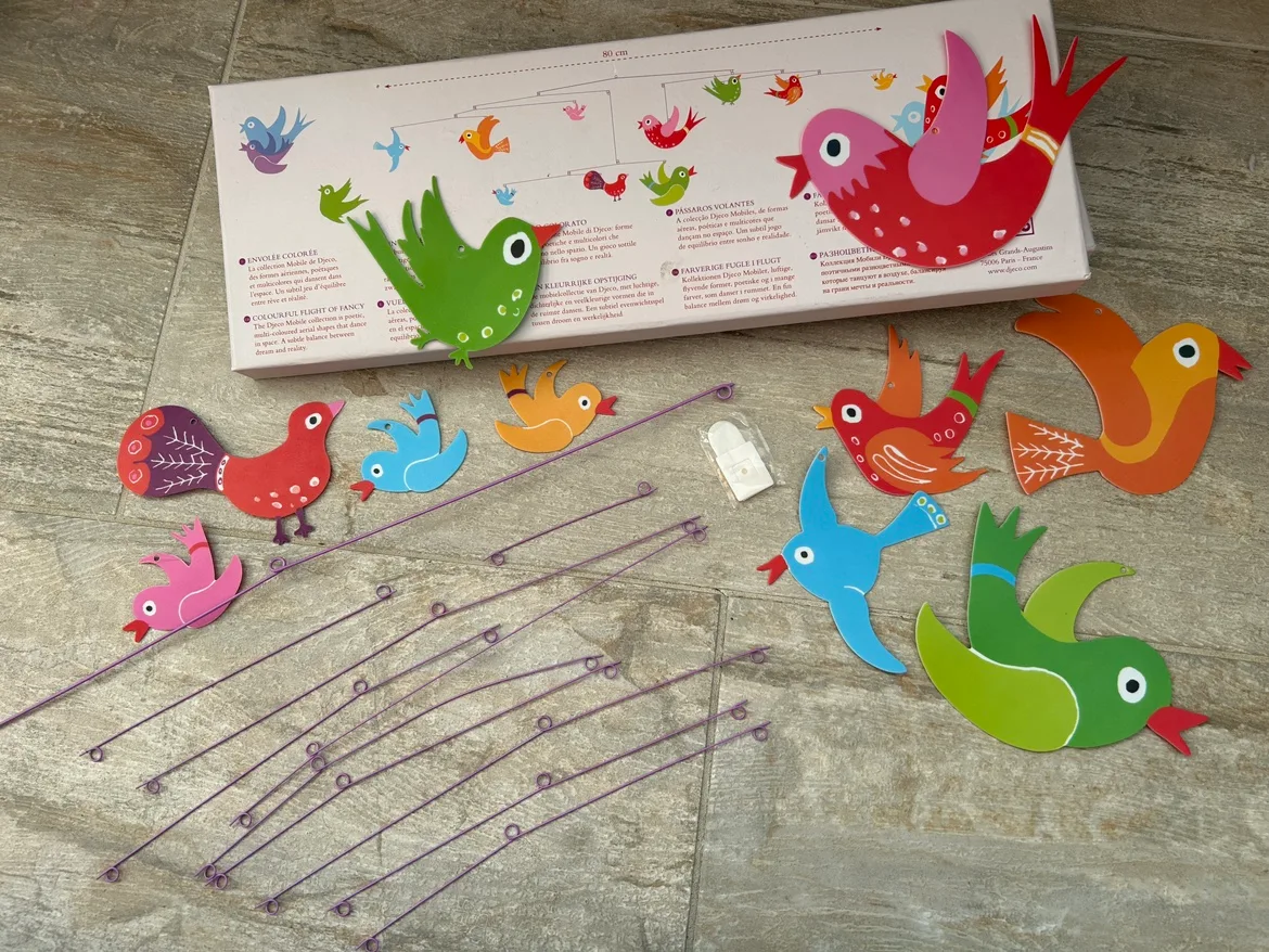 Djeco Mobile Envolée Colorée image indicator(2)