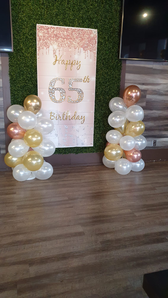 Happy 65th Birthday banner