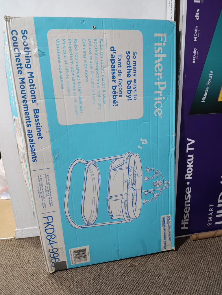 #FREECYCLE Fisher-Price Soothing Motions Bassinet #ThriftyPicks