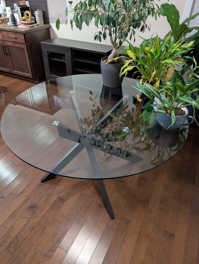 Glass Dining Table Set - photo 2