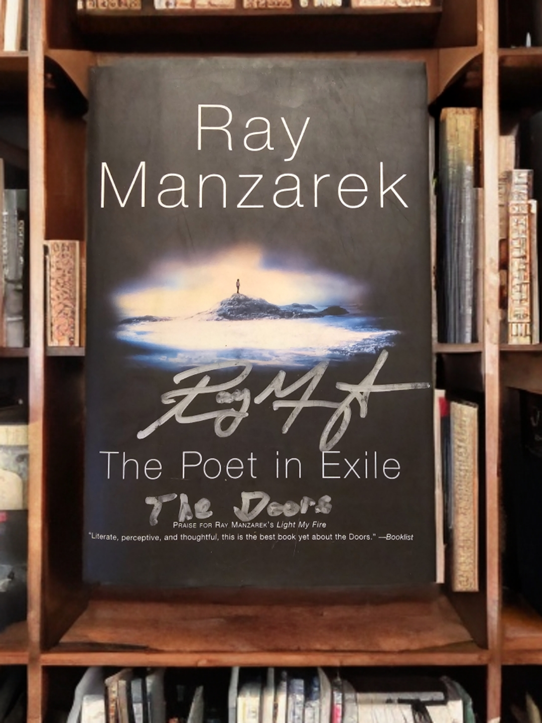 Ray Manzarek - The Poet in Exile [SIGNED COVER]