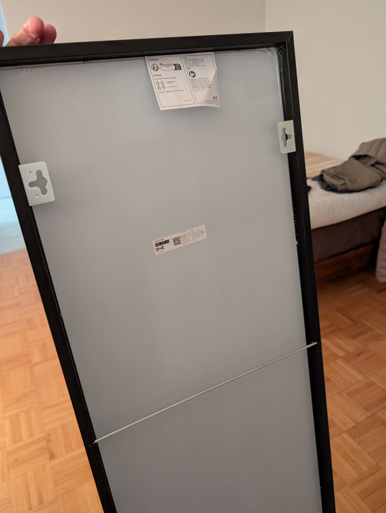 IKEA NISSEDAL Mirror - Black - photo 2